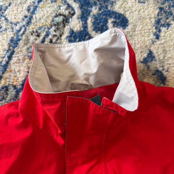 Vintage 90s Eddie Bauer Gore Tex Red Green Pullover Windbreaker Men Size Medium - Picture 5 of 14